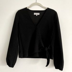 Texture and Thread Madewell Cross Tie long sleeve